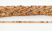 Pink Opal Fac.Round 3mm strand 100 beads-beads incl pearls-Beadthemup