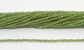 Green Apatite Fac.Round 2mm strand 168 beads-beads incl pearls-Beadthemup