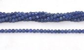 Kyanite pol.round 4mm str 98 beads-beads incl pearls-Beadthemup