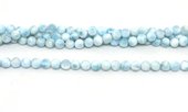 Larimar AA Pol.Round 6mm Str 66 beads-beads incl pearls-Beadthemup