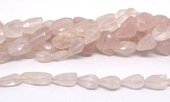 Rose Quartz Fac.Nugget assted sizes str 40cm (HAND CUT/DRILL)-beads incl pearls-Beadthemup