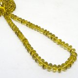 Honey Quartz Pol.rondel 12x7mm str 48 beads-beads incl pearls-Beadthemup