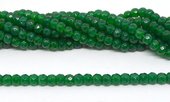 Green Onyx Fac.Rondel 8x6mm str 64 beads-beads incl pearls-Beadthemup