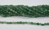 Green Adventurine nugget 6x8mm strand 46 beads-beads incl pearls-Beadthemup