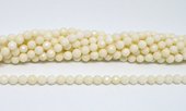 White Coral Faceted Round 6mm Strand 60 beads-beads incl pearls-Beadthemup