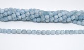 Aquamarine Barrel 8x10mm Strand 40 Beads-beads incl pearls-Beadthemup