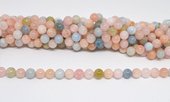 Beryl A/B Polished Round 10mm strand 38 beads-beads incl pearls-Beadthemup