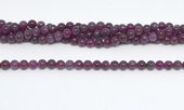 Ruby AA Polished round 5mm Strand 77 beads-beads incl pearls-Beadthemup