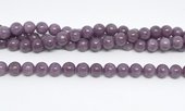Ruby A Polished round 8mm Strand 48 beads-beads incl pearls-Beadthemup
