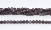 Ruby AB Polished round 6mm Strand 63 beads-beads incl pearls-Beadthemup