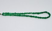 Green Onyx Faceted Nugget approx 9x5mm strand 42 beads-beads incl pearls-Beadthemup