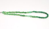 Chrysoprase Faceted Nugget approx 9x5mm strand 42 beads-beads incl pearls-Beadthemup