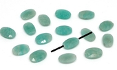 Amazonite Faceted Oval 7.5x11.5mm EACH BEAD-beads incl pearls-Beadthemup