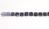 Iolite Faceted Square 8-9mm EACH BEAD-beads incl pearls-Beadthemup