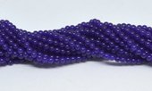 Jade Dyed Purple 4mm strand 92 beads-beads incl pearls-Beadthemup