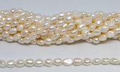 Fresh Water Pearl 8-9mm baroque strand 52 beads-beads incl pearls-Beadthemup