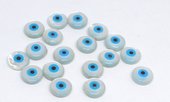 Mother of Pearl Evil Eye 8mm EACH Bead-beads incl pearls-Beadthemup