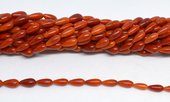 Coral Red Teardrop approx 9x5mm Strand 45 beads-beads incl pearls-Beadthemup