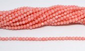 Coral Apricot Fac. 3mm strand 116 beads-beads incl pearls-Beadthemup