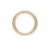 14k gold filled Jump ring closed 5mm 10 pack-findings-Beadthemup