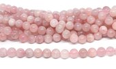 Rose Quartz Madagascar pol.round 12mm str 32 beads-beads incl pearls-Beadthemup