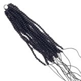A Tassel Onyx Polished 2mm 80mm 15 lines Tassel S.Silver ring-beads incl pearls-Beadthemup