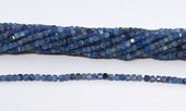 Kyanite Faceted Cube 2.5mm strand 170 beads-beads incl pearls-Beadthemup