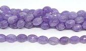 Amethyst Lavender Faceted Oval 12x16mm Strand 25 beads-beads incl pearls-Beadthemup