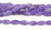 Laveneder Amethyst Faceted Oval 12x20mm Str 18 beads-beads incl pearls-Beadthemup