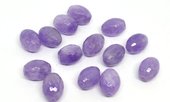 Amethyst Lavender Faceted Oval 12x16mm EACH BEAD-beads incl pearls-Beadthemup