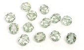Green Amethyst Faceted star cut 12mm EACH BEAD-beads incl pearls-Beadthemup