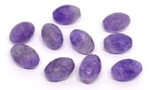 Laveneder Amethyst Faceted Oval 13x18mm EACH BEAD-beads incl pearls-Beadthemup