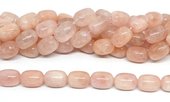 Morganite Polished Oval 10x14mm Strand 28 beads-beads incl pearls-Beadthemup