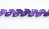 Amethyst Faceted Briolette side drill 10x8mm EACH BEAD-beads incl pearls-Beadthemup