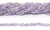 Lavender Amethyst polished nugget approx 6x8mm strand approx 50 beads-beads incl pearls-Beadthemup