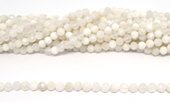 Moonstone Faceted Round 6mm strand 66 beads-beads incl pearls-Beadthemup