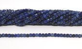 Sodalite Faceted 4mm Cube strand 95 beads-beads incl pearls-Beadthemup