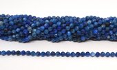 Kyanite Faceted 5mm round strand 70 beads-beads incl pearls-Beadthemup