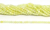 Mountain Jade Polished 4mm round 80 beads-beads incl pearls-Beadthemup