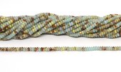 Impression Jasper Polished Rondel 4x2mm strand 175 beads-beads incl pearls-Beadthemup