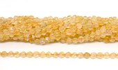 Citrine Faceted star cut 6mm strand 60 beads-beads incl pearls-Beadthemup
