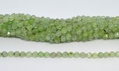 Prehnite Faceted star cut 6mm strand 60 beads-beads incl pearls-Beadthemup