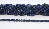 Dumortierite Faceted star cut 6mm strand 60 beads-beads incl pearls-Beadthemup