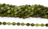 Green Garnet 6x7mm long energy Bar strand 42 beads-beads incl pearls-Beadthemup