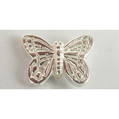 Sterling Silver Bead Butterfly 18x10mm center hole 2