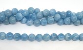 Aquamarine 14mm polished round strand 31 beads-beads incl pearls-Beadthemup