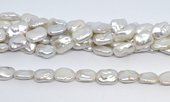 Freshwater Pearl rectangle 17x11mm strand 22 beads-beads incl pearls-Beadthemup