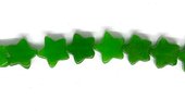 Jade Star Green 10mm Strand 20 beads-beads incl pearls-Beadthemup