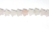 Rose Quartz Star 10mm Strand 20 beads-beads incl pearls-Beadthemup
