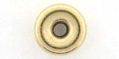 14K Gold Filled Bead Rondel 6mm 4 pack-findings-Beadthemup